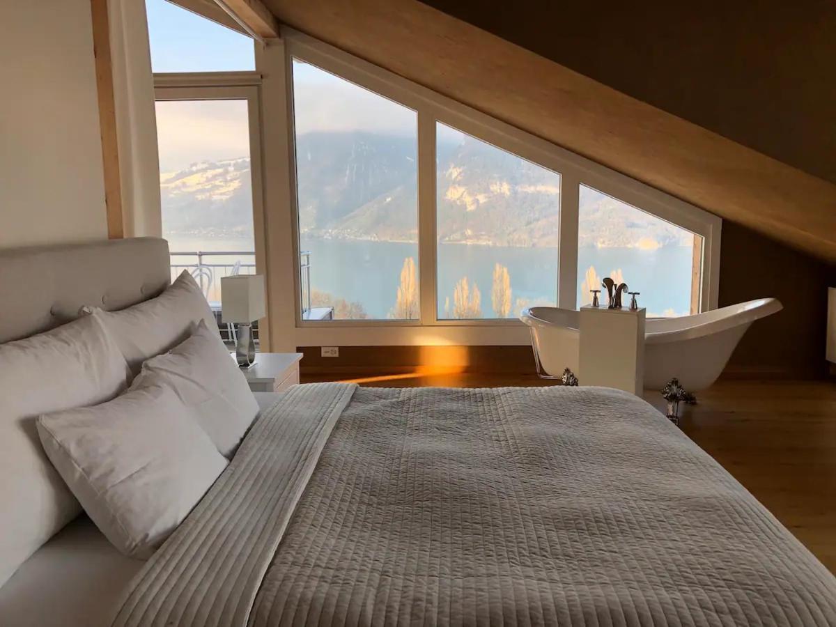 Lakeview Gem Krattigen Bagian luar foto
