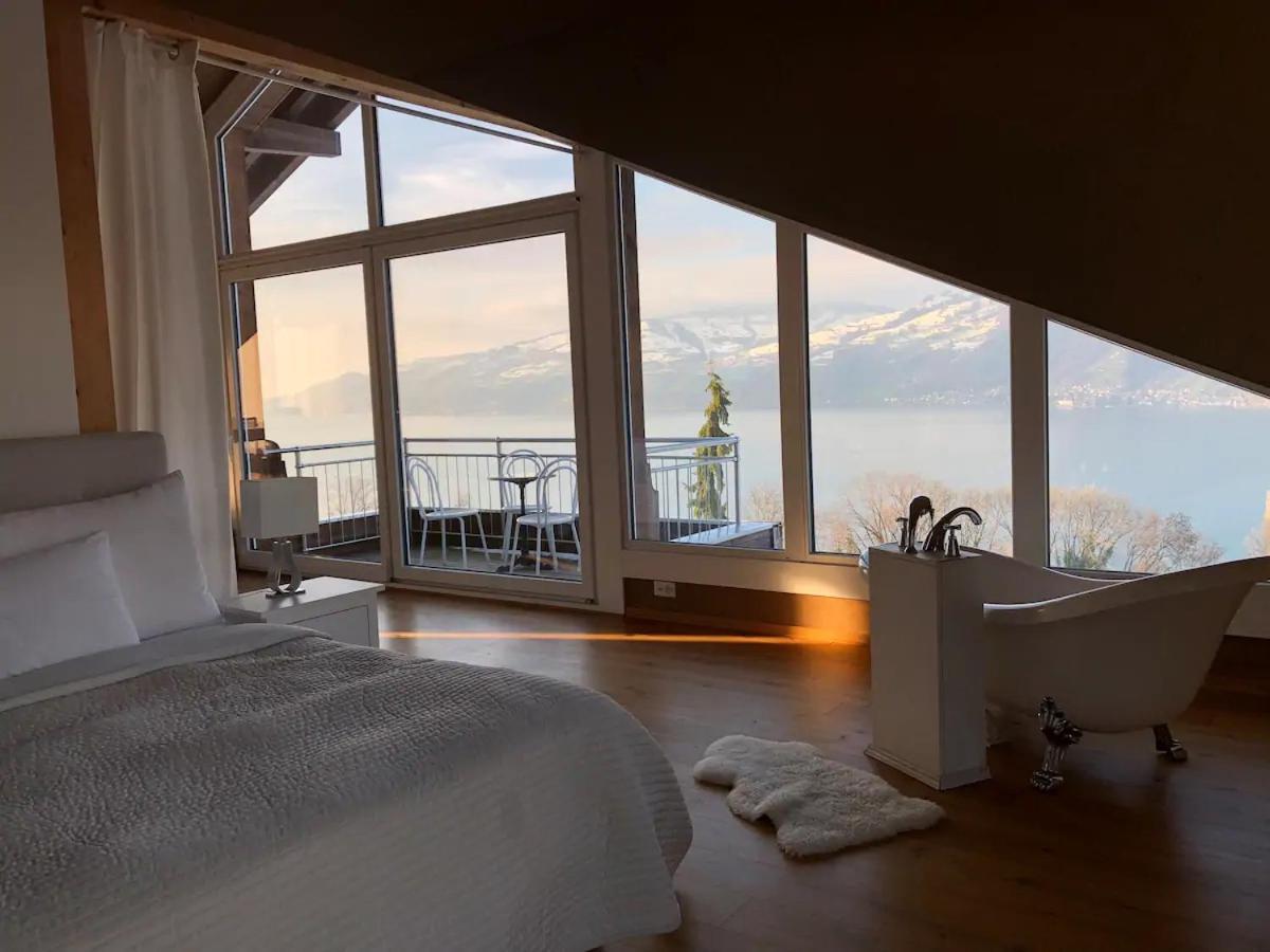 Lakeview Gem Krattigen Bagian luar foto
